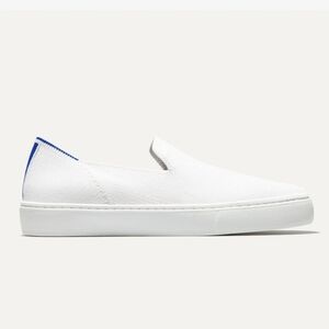 Rothy's The Original Slip-On Sneakers Size 7.5 Bright White